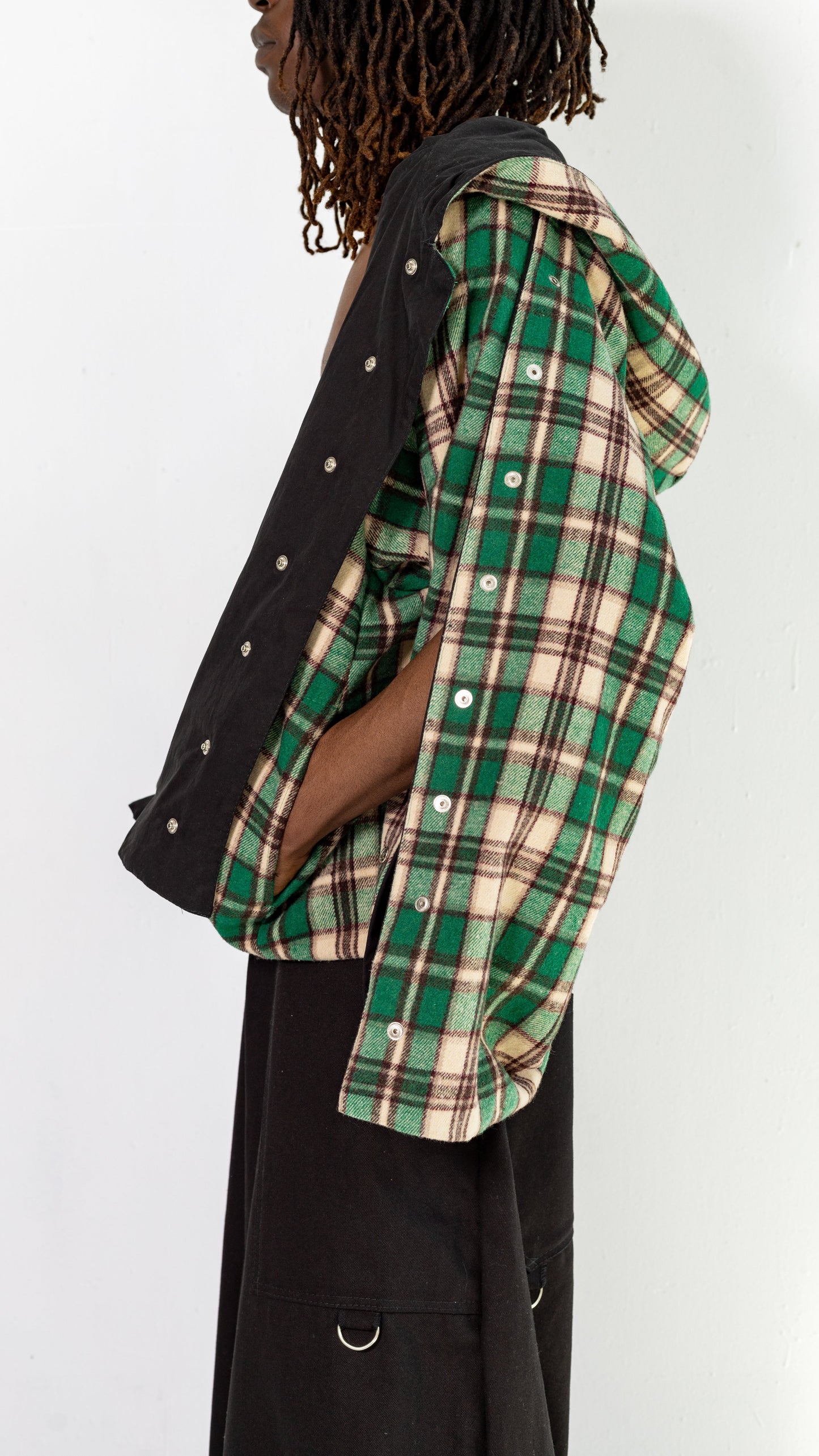 Reversible Cape Sleeve Jacket image 1