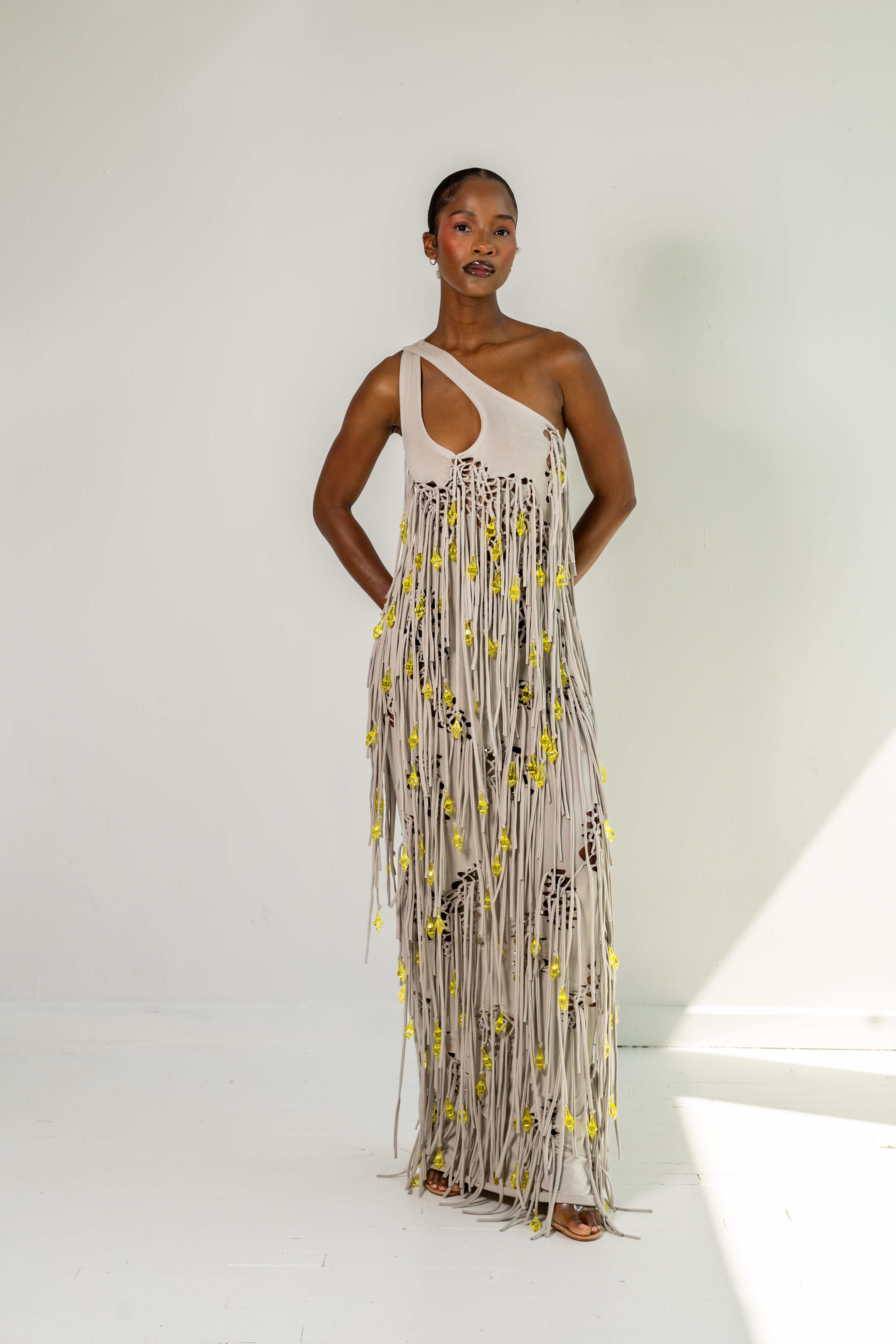 Spider Web Cocoon Dress