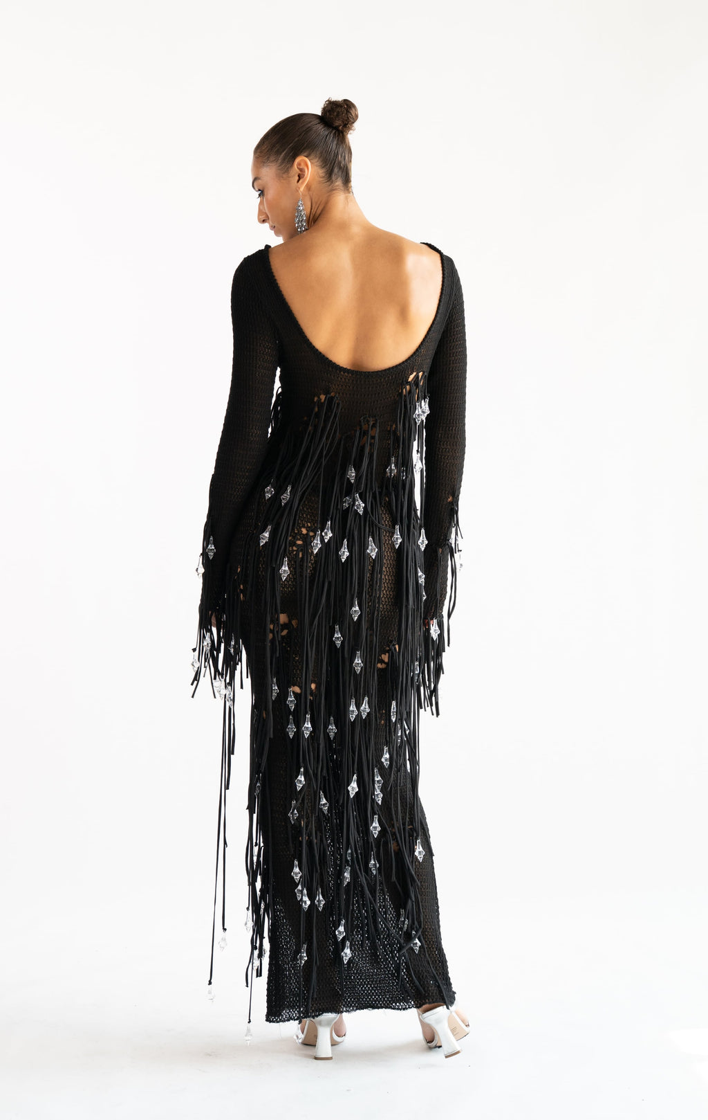 Black Widow Cocoon Dress