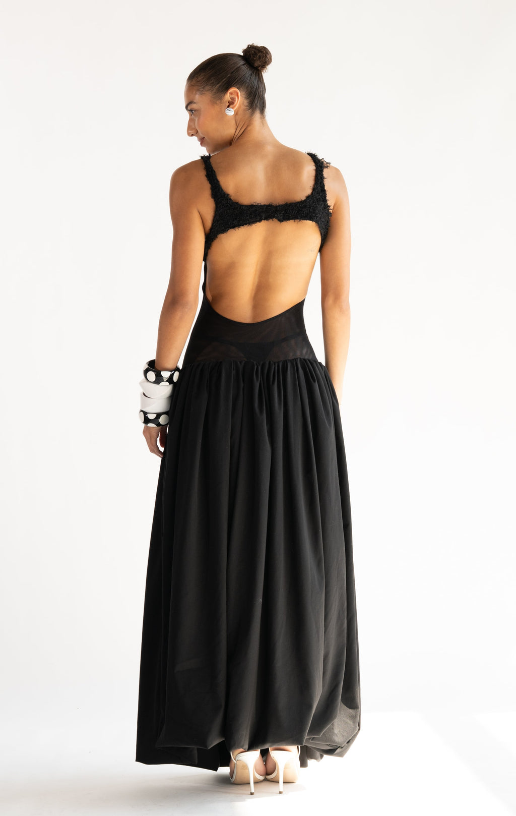 Veiled Blossom Gown