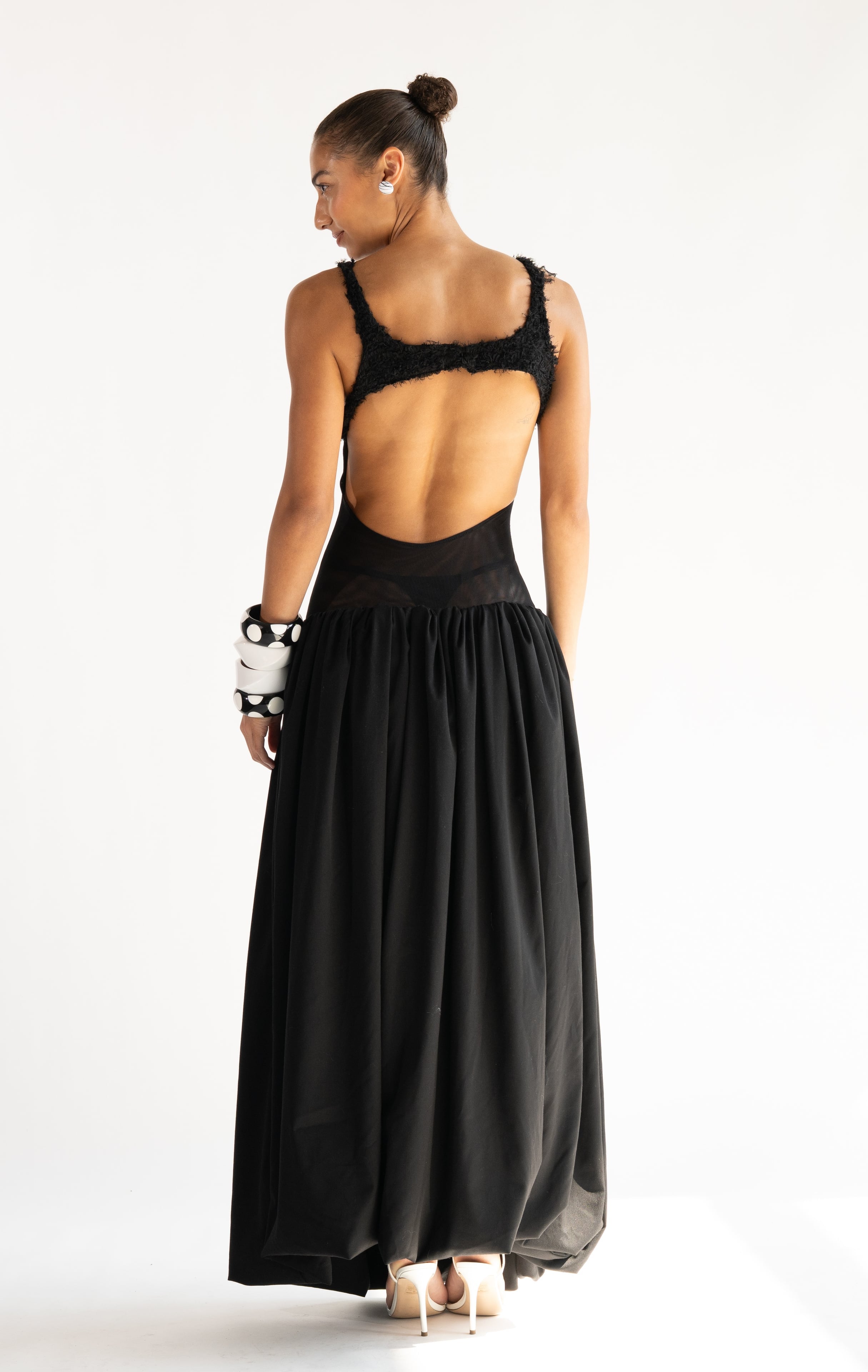 Veiled Blossom Gown