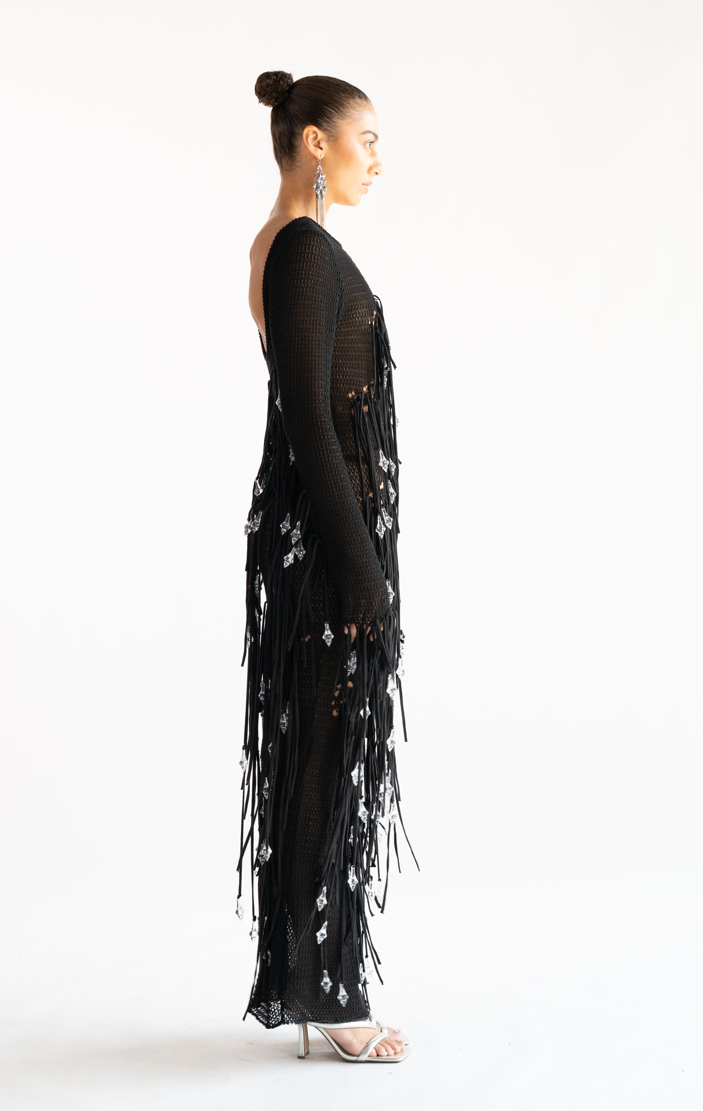 Black Widow Cocoon Dress