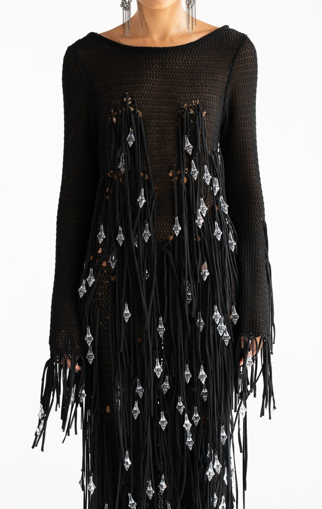 Black Widow Cocoon Dress
