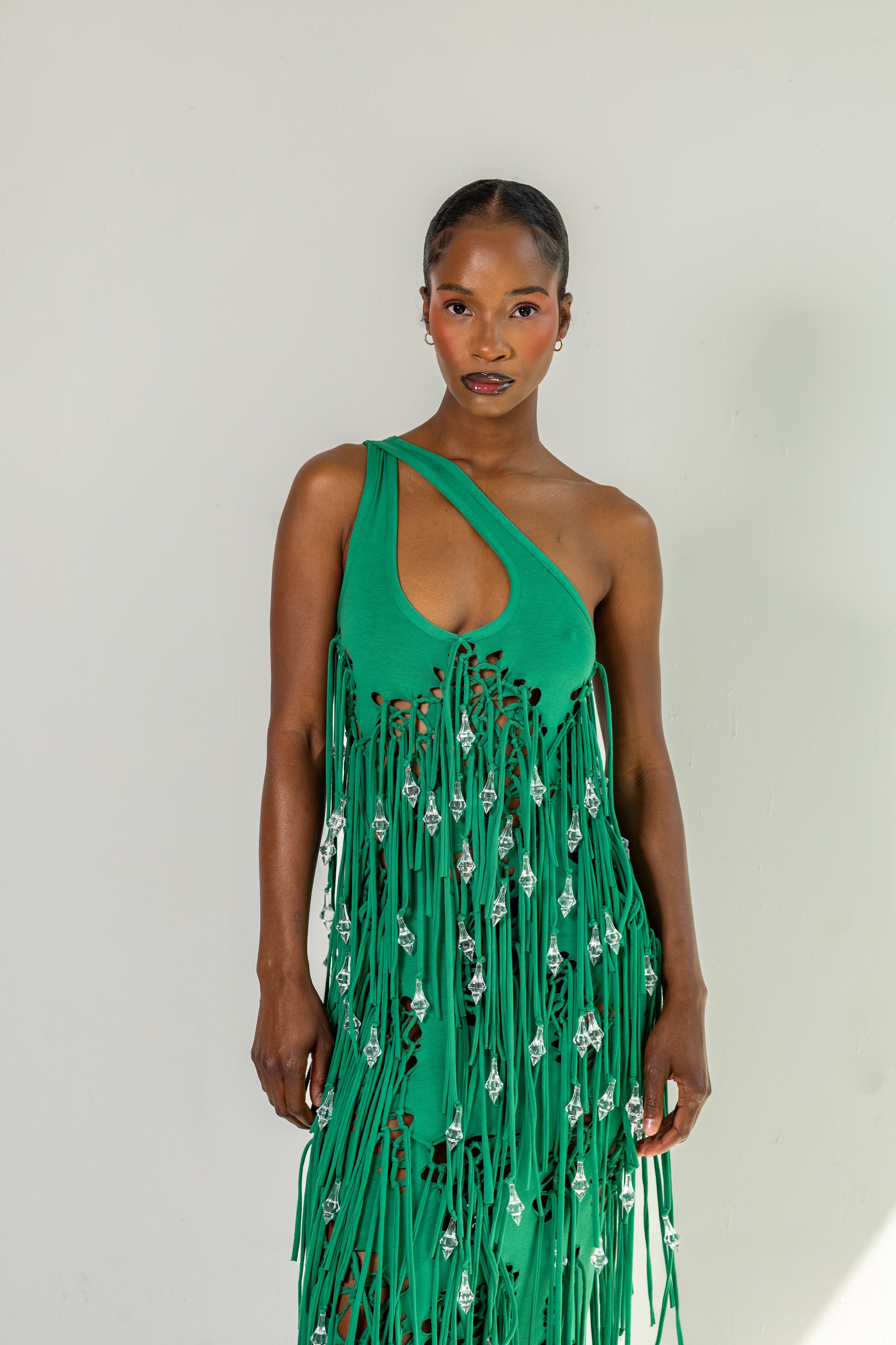 Spider Web Cocoon Dress