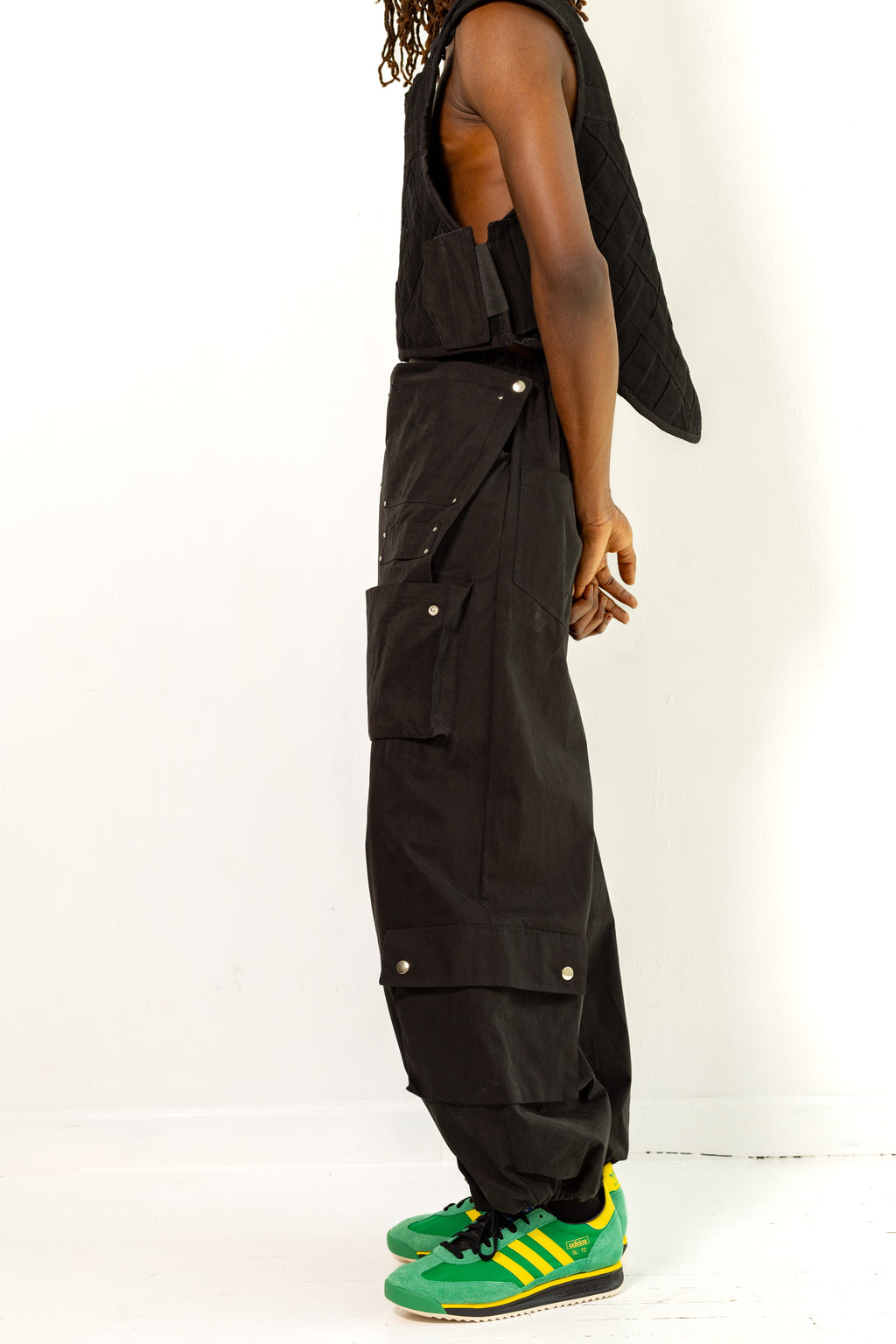 Woven Moto Vest