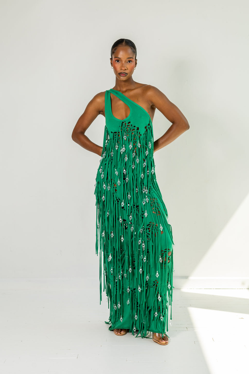 Spider Web Cocoon Dress