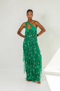 Spider Web Cocoon Dress