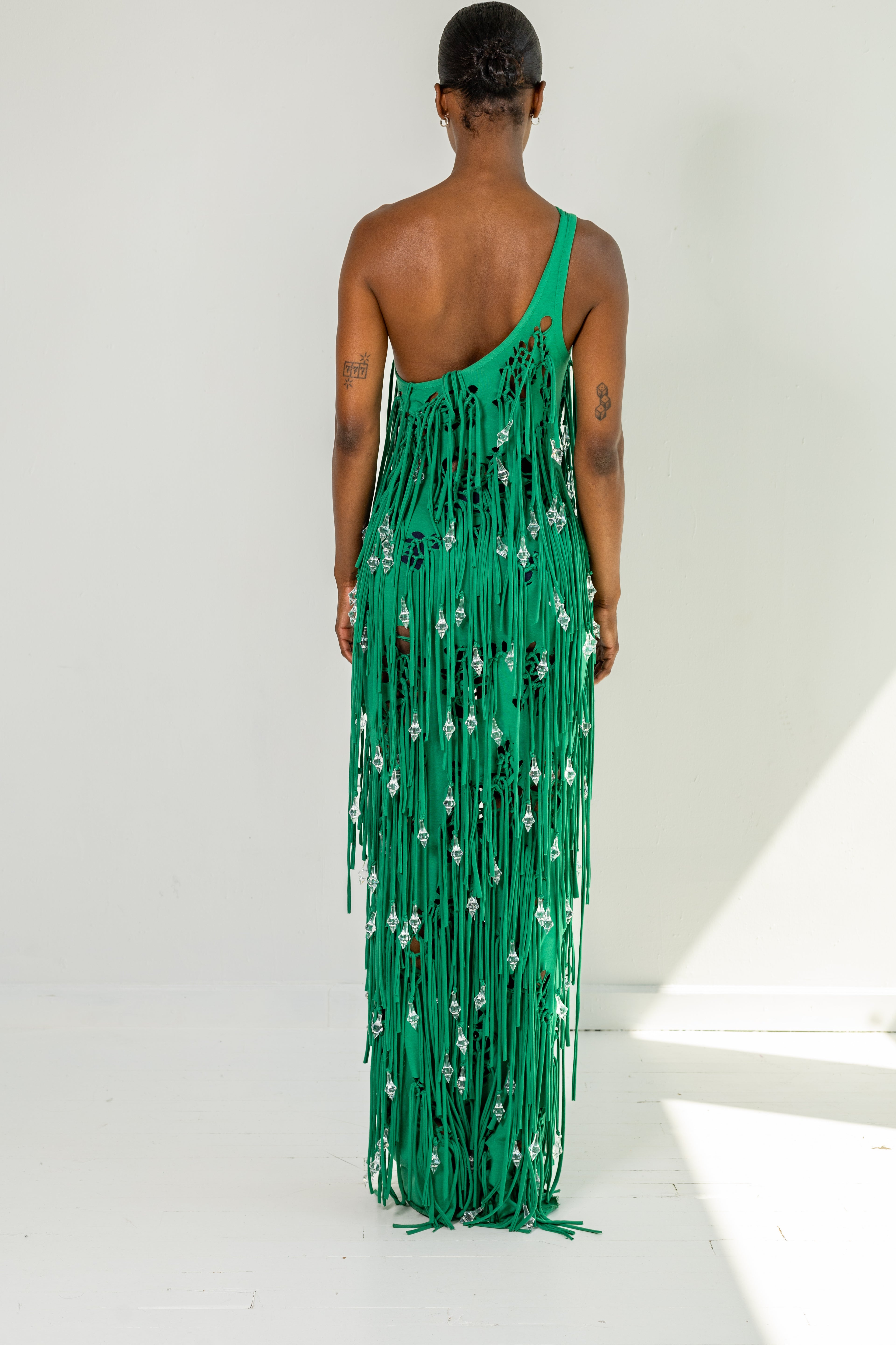 Spider Web Cocoon Dress