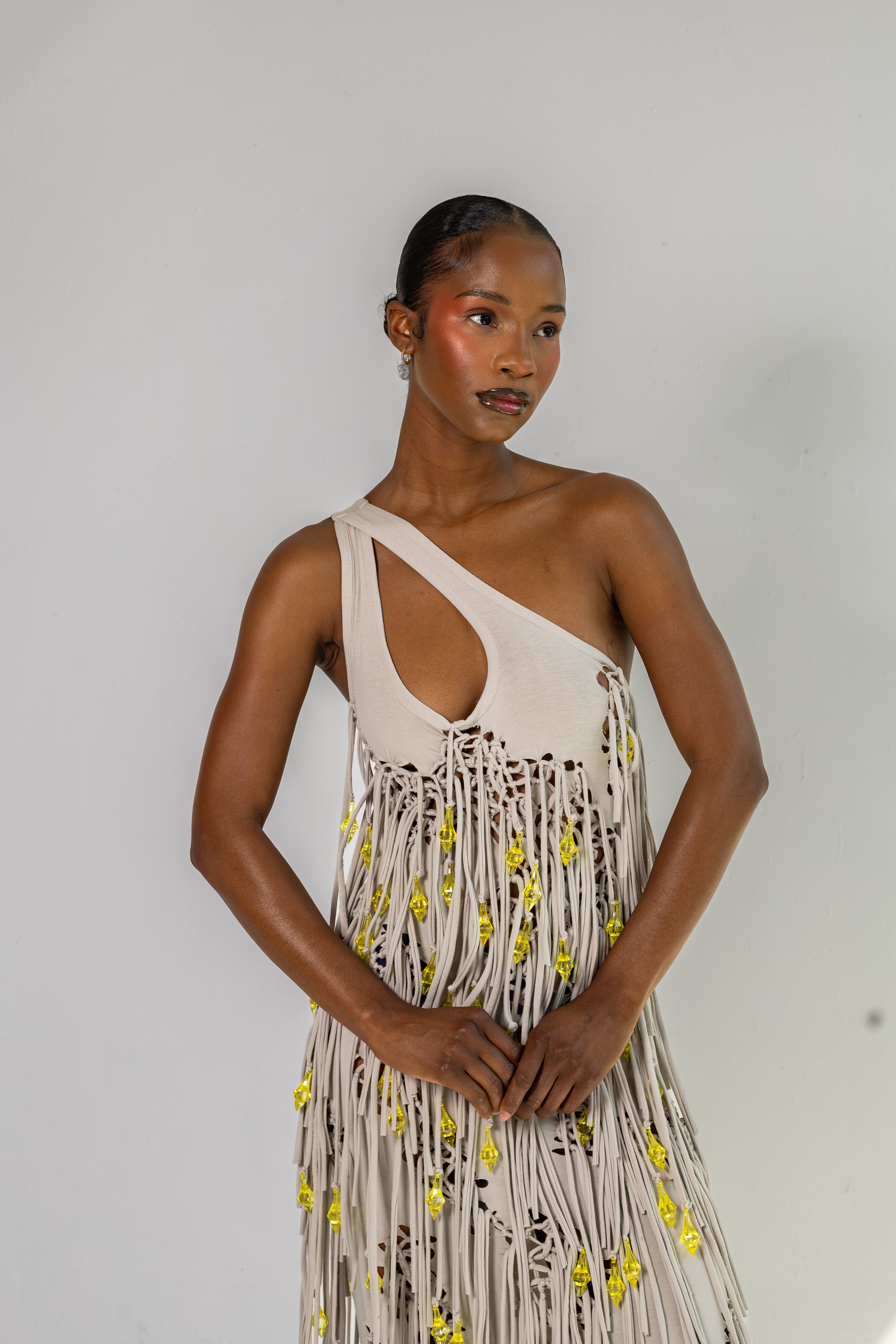 Spider Web Cocoon Dress