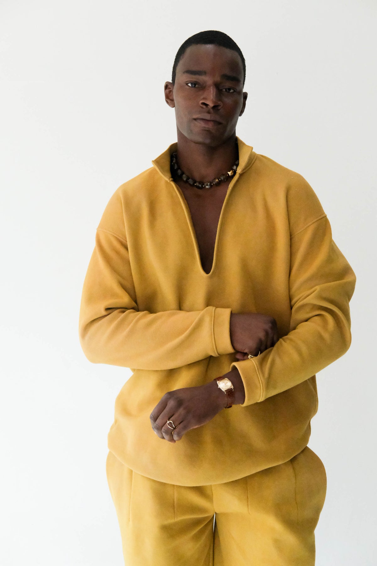 Ochre Horizon Pullover
