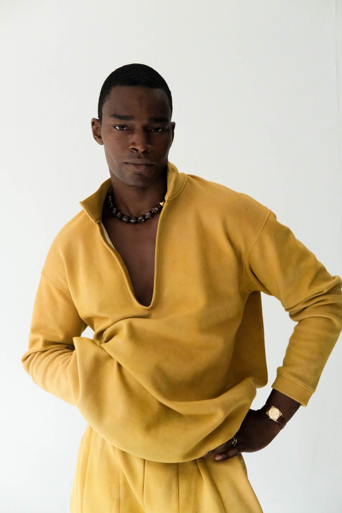 Ochre Horizon Pullover