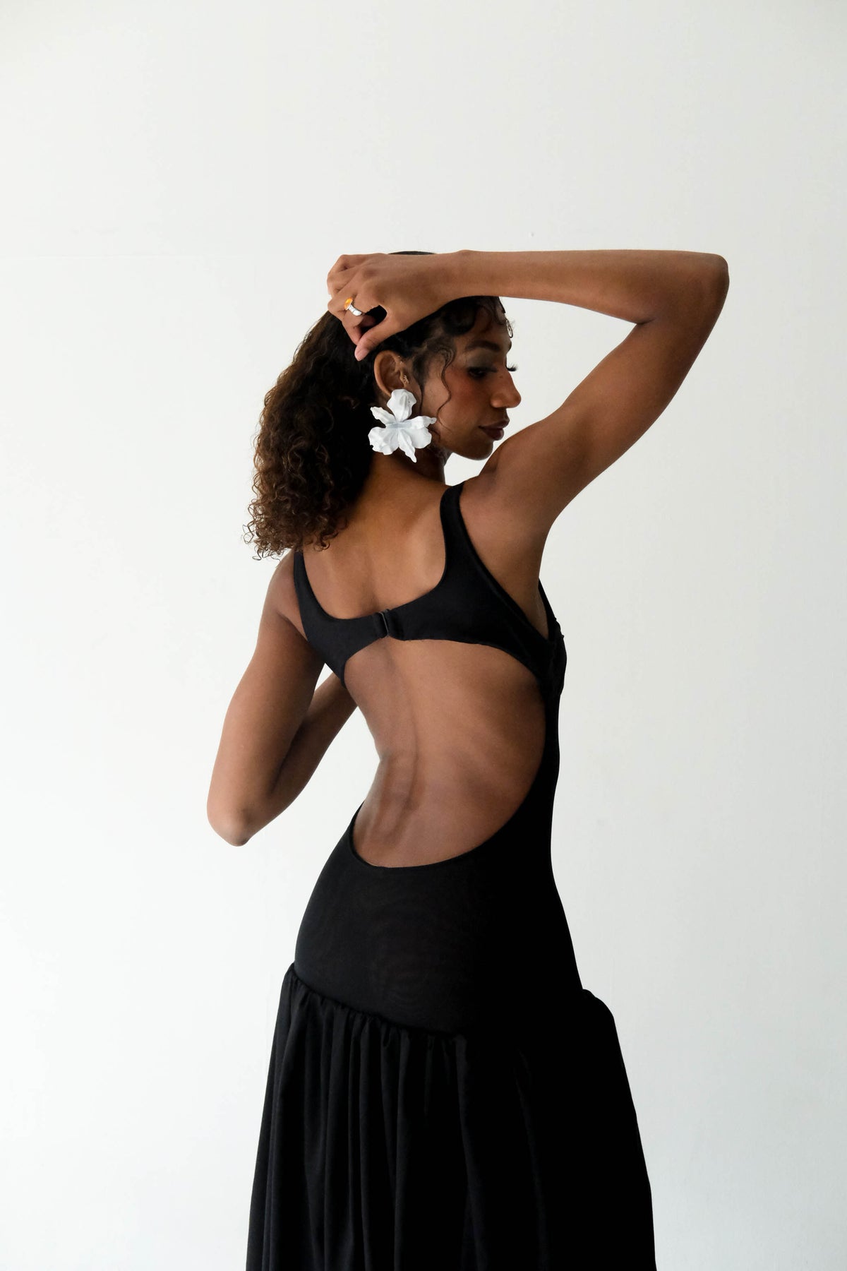 Blossom Drop-Waist Gown