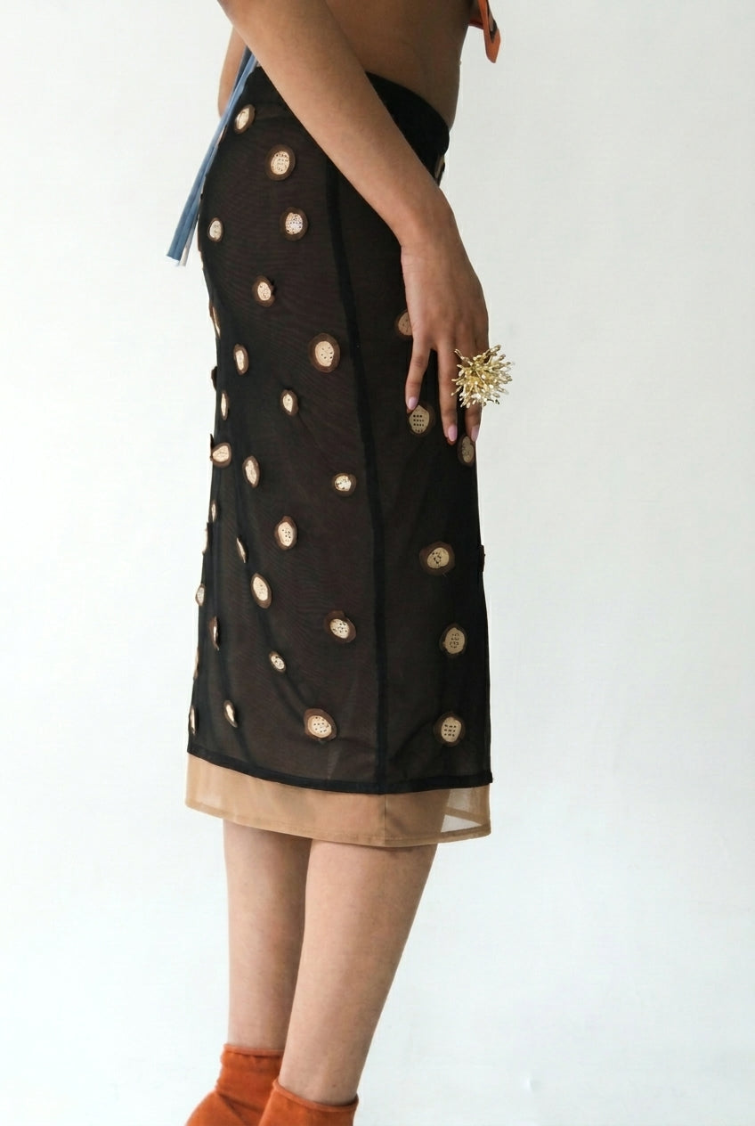 Leopard Mesh Two-Piece Set