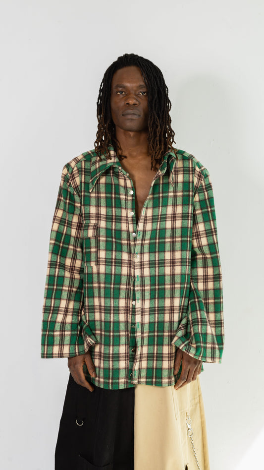 Oversized Flannel Jacket image 0